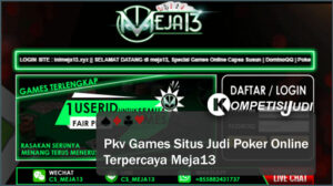 Pkv Games Situs Judi Poker Online Terpercaya Meja13