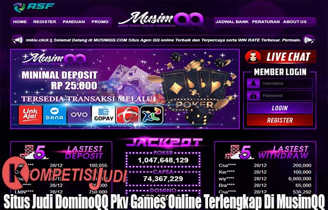 Situs Judi DominoQQ Pkv Games Online Terlengkap Di MusimQQ